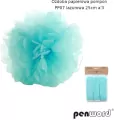 Ozdoba papierowa pompon lazurowa 25cm - tantis.pl