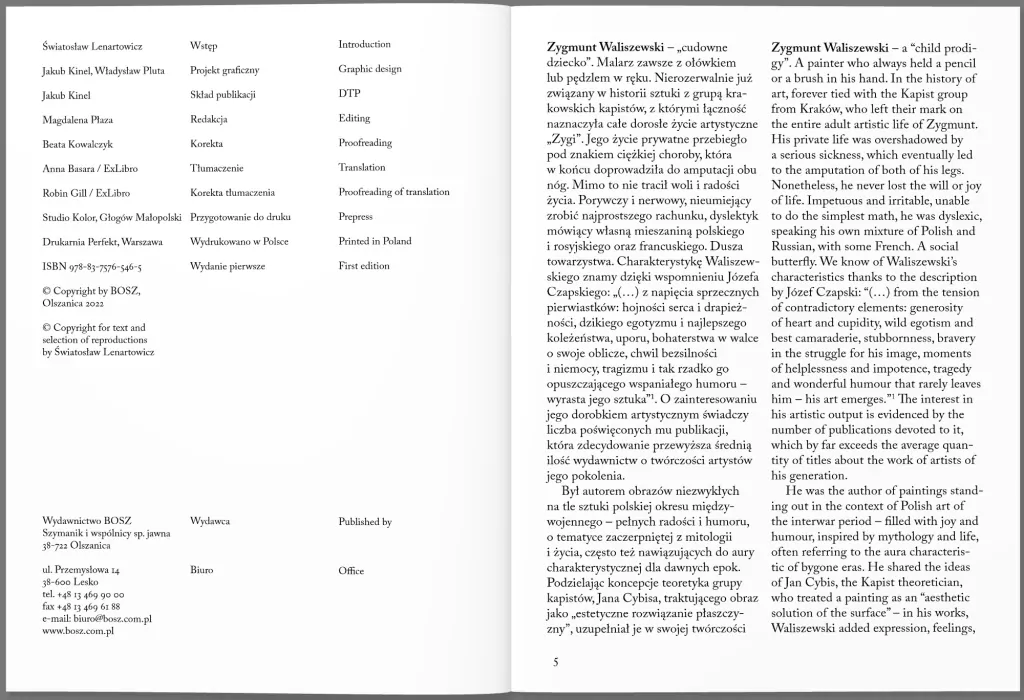 Waliszewski. Malarstwo - tantis.pl