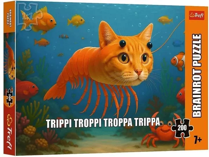 Puzzle 200 BrainRots Trippi Troppi Troppa... TREFL - tantis.pl