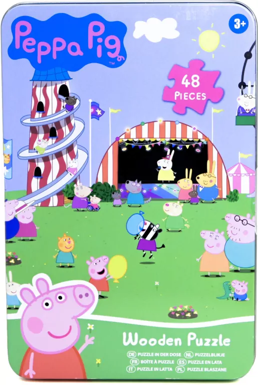 *****Peppa puzzle drew.48el puszka 85-0035 93428 - tantis.pl