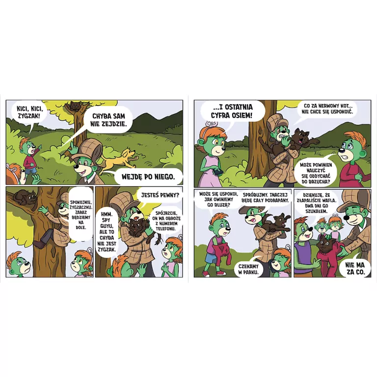 Spy Guy Komiks. Na tropie spokoju TREFL - tantis.pl