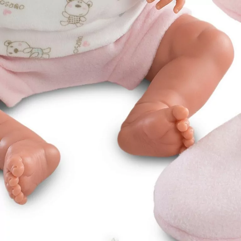 Lalka bobas w różowym kombinezonie - tantis.pl