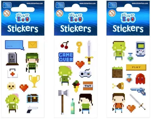 Naklejki StickerBoo Pixel