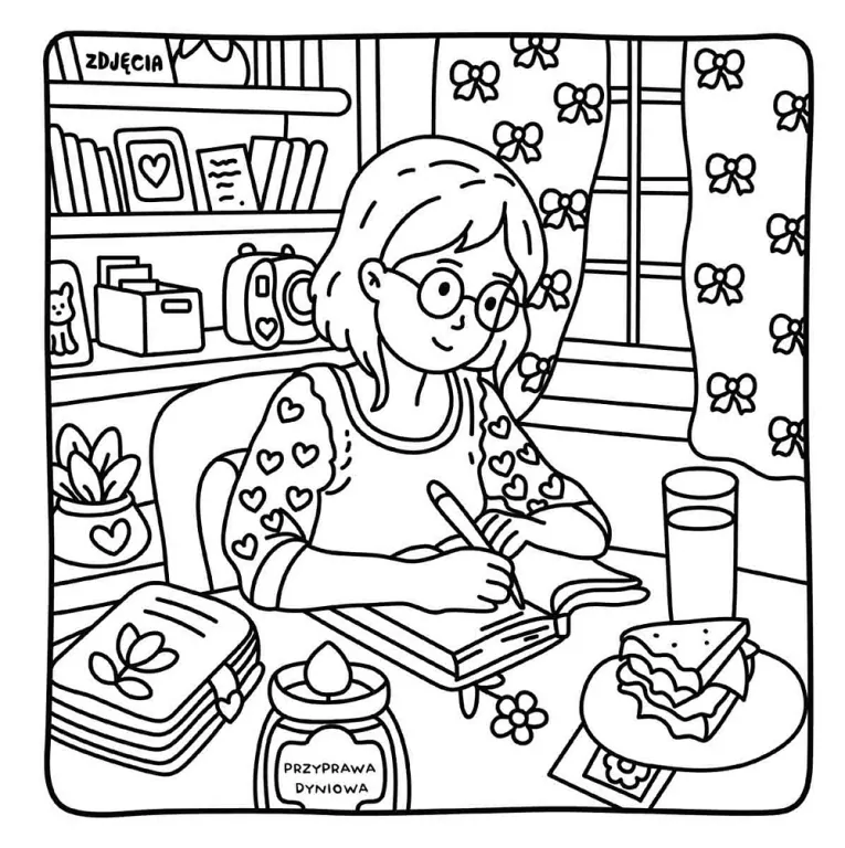 Cozy Girl Life. Przytulna kolorowanka o codziennych radościach - tantis.pl