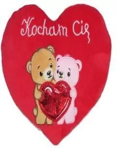 Serce Kocham Cię - Misie 25cm - tantis.pl