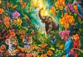 Puzzle 1000 Blooming Jungle CASTOR - tantis.pl