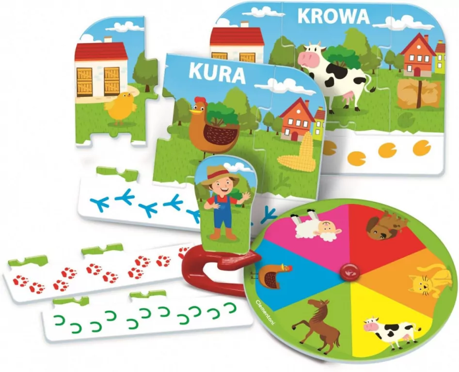 Uczę się bawiąc. Zwierzęta na farmie - tantis.pl