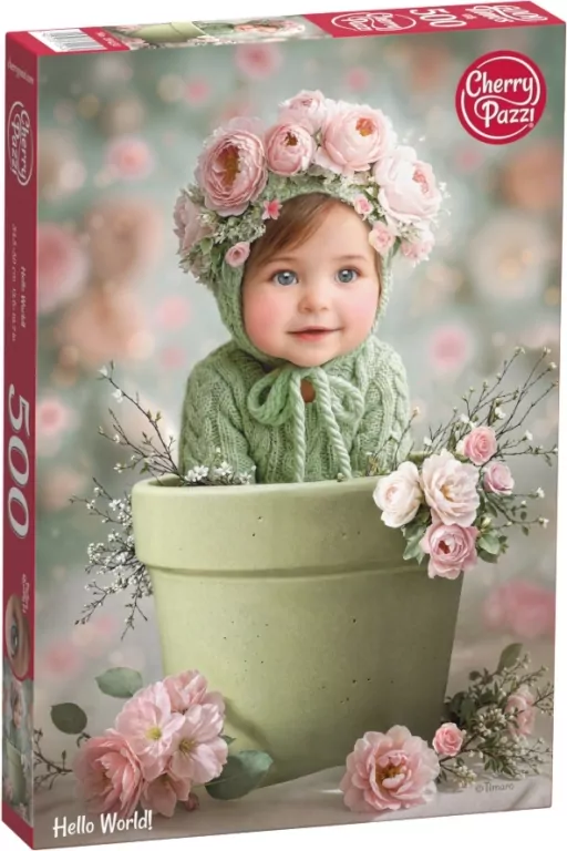 Puzzle 500 CherryPazzi Hello World 20432 - tantis.pl
