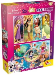 Puzzle Maxifloor 2x60 Disney Princess