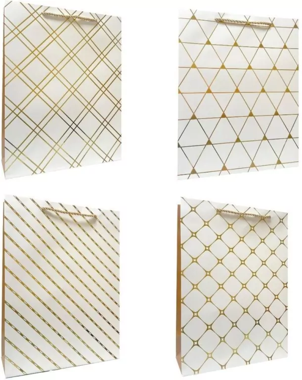 Torebka prezentowa uniwersalna S metal mix - tantis.pl