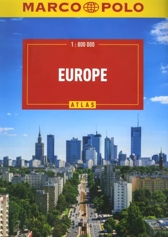 Atlas Europa 1:800 000 - tantis.pl