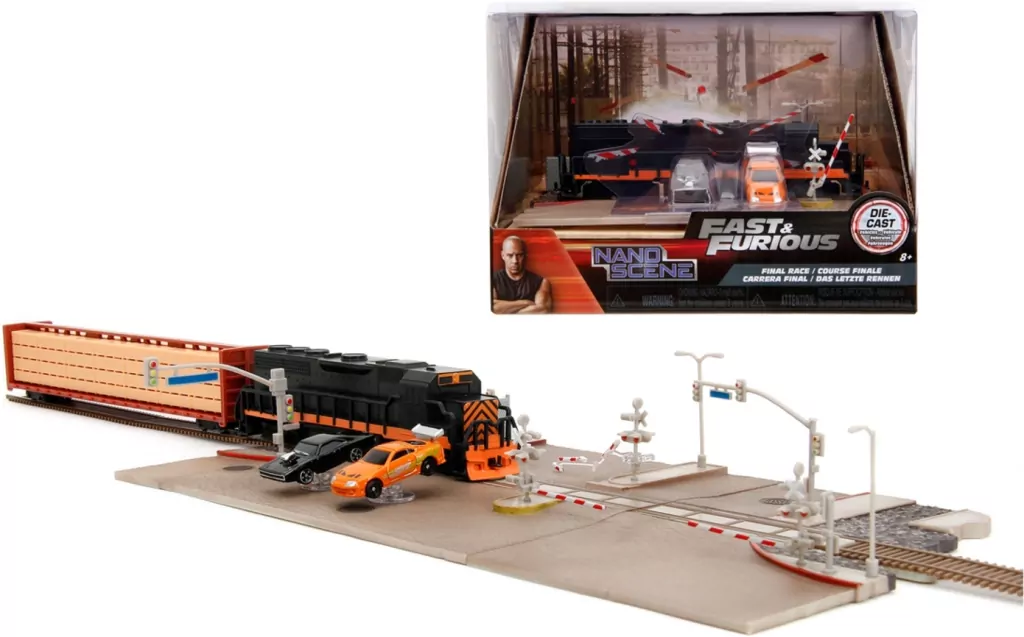 Jada F&F Diorama Wyścig z pociągiem - tantis.pl