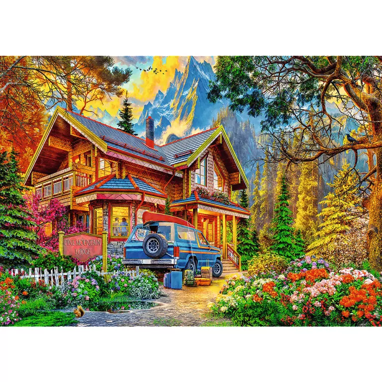 Puzzle 2x500 Wycieczka w góry TREFL - tantis.pl