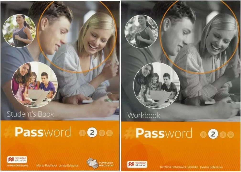 Pakiet: Password 2. Student's Book. Podręcznik / Password 2. Workbook. Zeszyt  ćwiczeń - tantis.pl