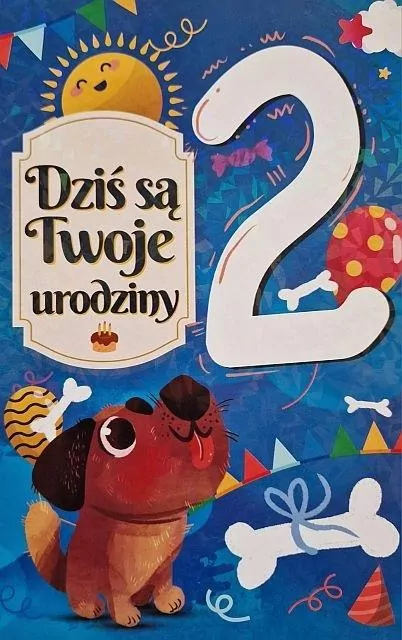 Karnet 2 Urodziny - tantis.pl