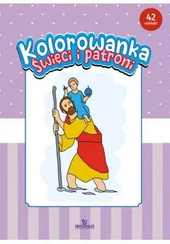 Święci i patroni. Kolorowanka - tantis.pl