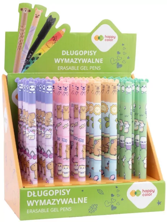 Długopis wymazywalny Kapibara 0.5mm (12szt) - tantis.pl