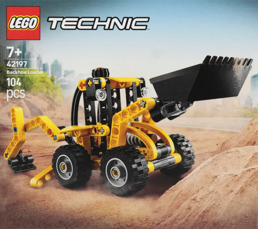 LEGO® Technic. Koparko-ładowarka. 42197 - tantis.pl