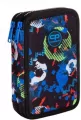 Piórnik Coolpack podwójny z wyposażeniem JUMPER 3 FOOTBALL BLUE - tantis.pl