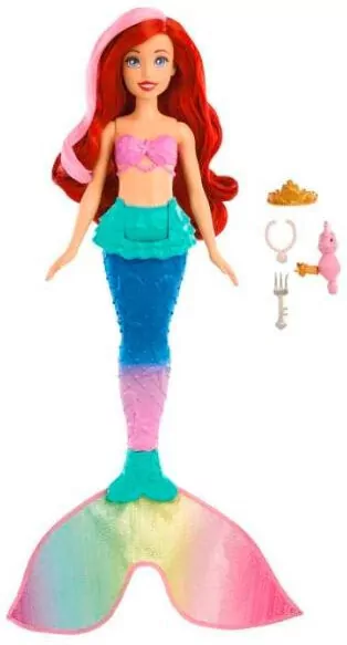 Disney Princess Lalka Arielka syrenka HPD43 - tantis.pl