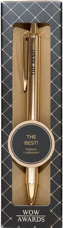 Długopis prezentowy z napisem The best! - tantis.pl