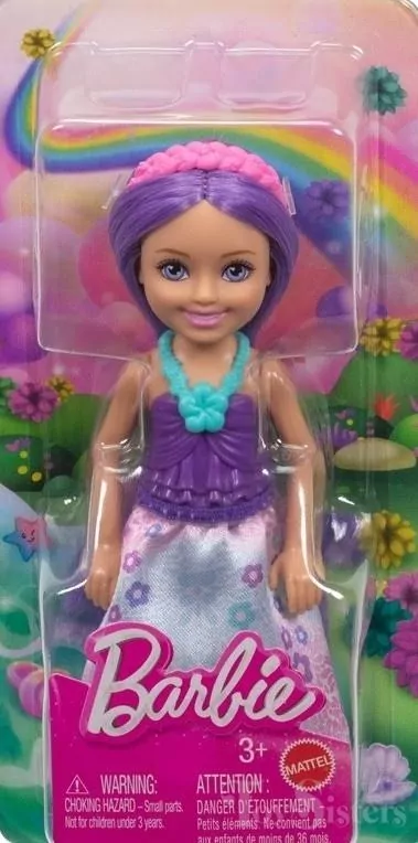 Barbie Chelsea Lalka Purple - tantis.pl