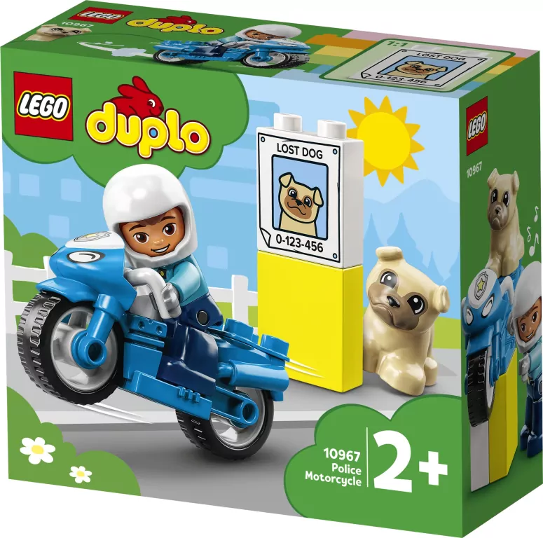 LEGO® DUPLO® Town. Motocykl policyjny. 10967 - tantis.pl