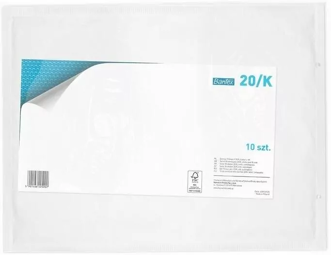 Koperta bąbelkowa 20/K 37x48cm 10szt BANTEX - tantis.pl