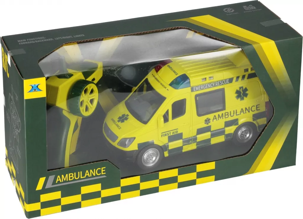 Auto ratunkowe na radio Mega Creative 37x19x13cm - tantis.pl