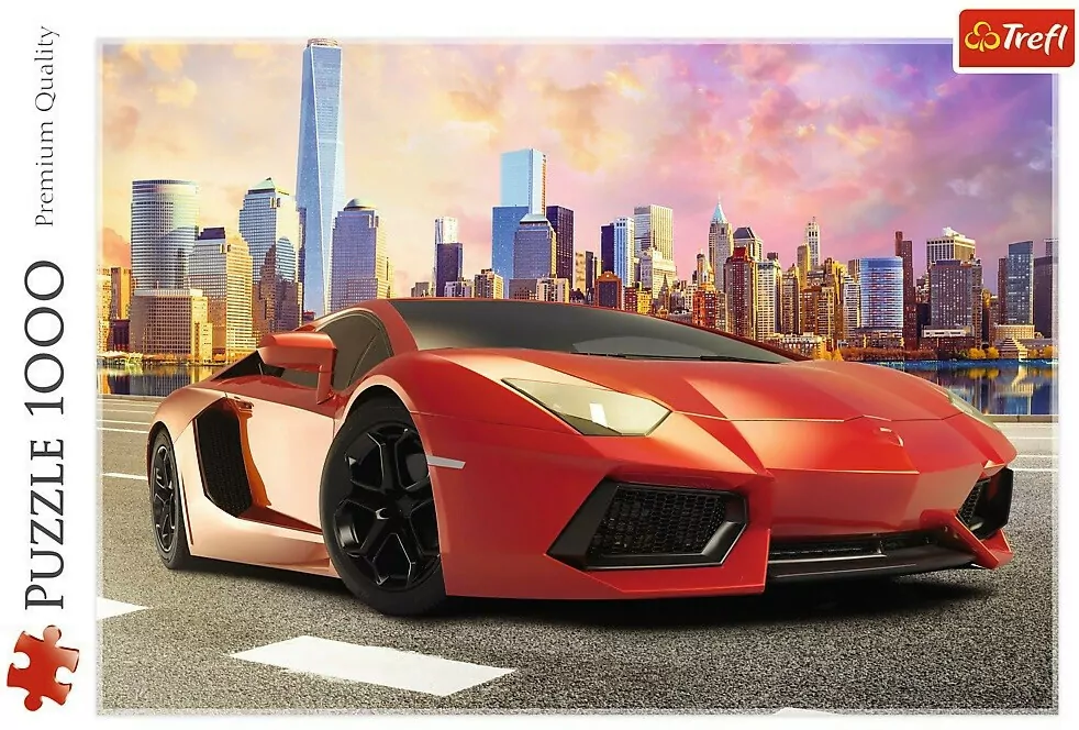 Trefl. Puzzle 1000 Przejażdżka o zachodzie słońca - tantis.pl