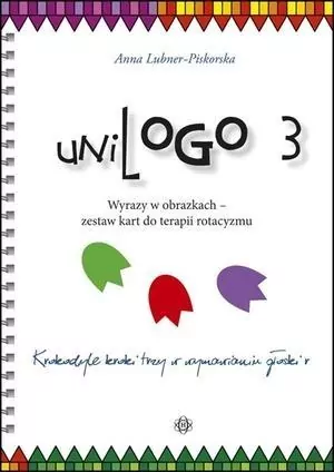 uniLOGO 3 Wyrazy w obrazkach zestaw kart do terapii rotacyzmu - tantis.pl