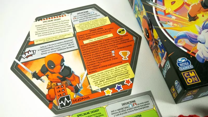 Marvel United. Deadpool - tantis.pl