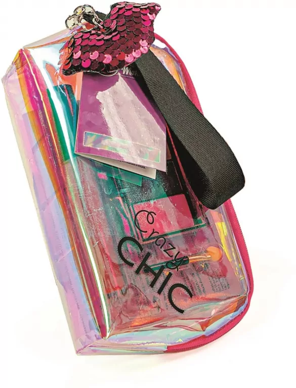 Crazy Chic. Holograficzna kosmetyczka - tantis.pl