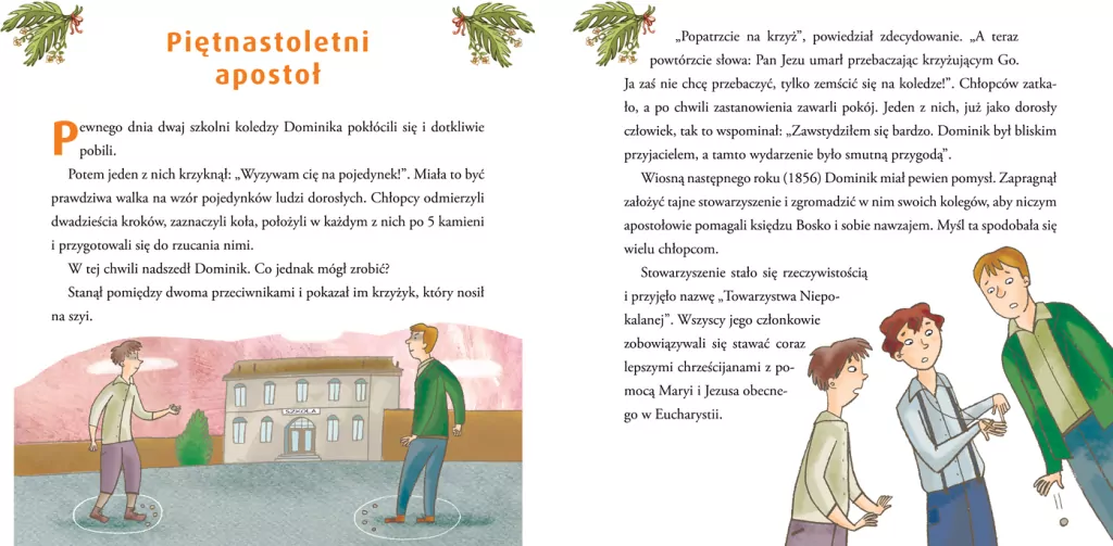 Nasi Patroni). Święty Dominik Savio - tantis.pl