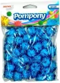 Pompony metaliczne niebieskie 2cm - tantis.pl