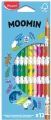 Kredki Muminki 12szt MAPED - tantis.pl