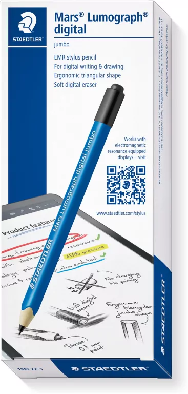 Mars ? Lumograph ? digital jumbo + wymienne rysiki, Staedtler - tantis.pl