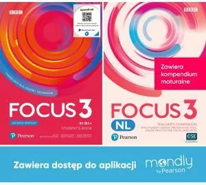 Focus Second Edition 3 B1/Bi+. Podręcznik + Zeszyt ćwiczeń + dostęp do Mondly - tantis.pl