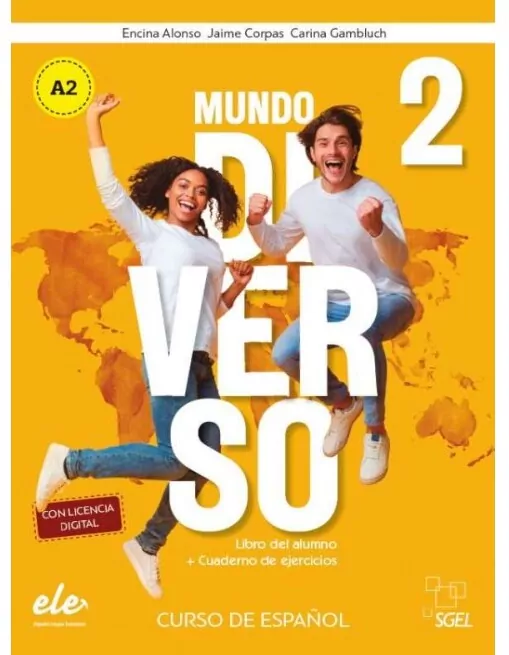 SGEL. Mundo Diverso 2 A2 podręcznik + ćwiczenia - tantis.pl