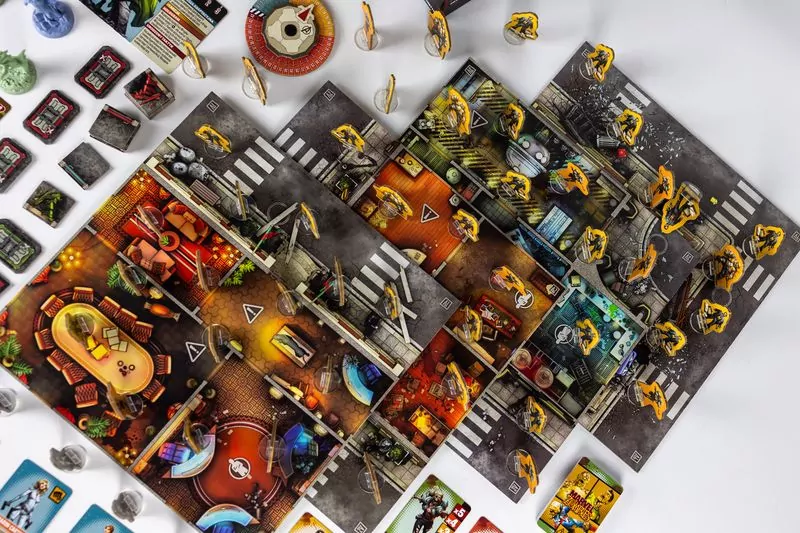 Zombicide: Marvel Zombies Rewolucja Bohaterów CMON - tantis.pl