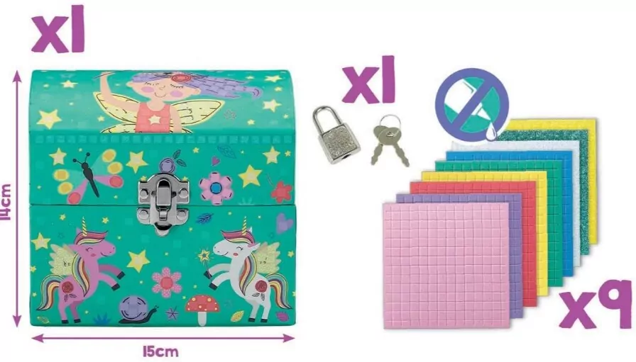 Mozaika. Sekretny kuferek na biżuterię - tantis.pl