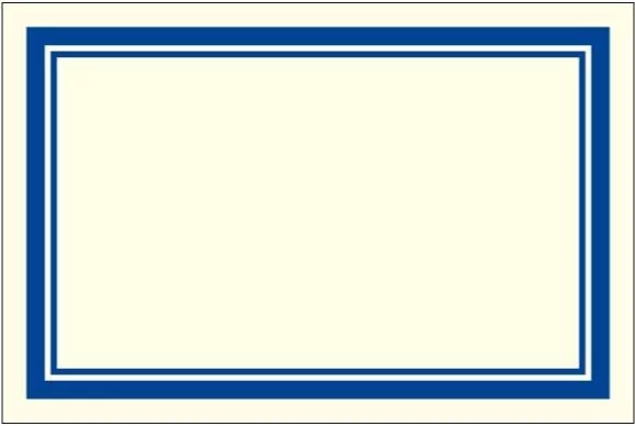 Rossi. Naklejki dekoracyjne ETK 026 Niebieskie - tantis.pl