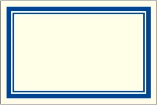 Rossi. Naklejki dekoracyjne ETK 026 Niebieskie