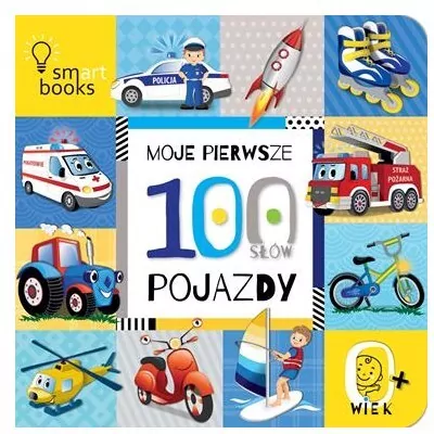 Moje Pierwsze 100 Słów. Pojazdy w.2 - tantis.pl