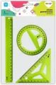 Zestaw geometryczny 3D 3 elementy HAPPY COLOR - tantis.pl