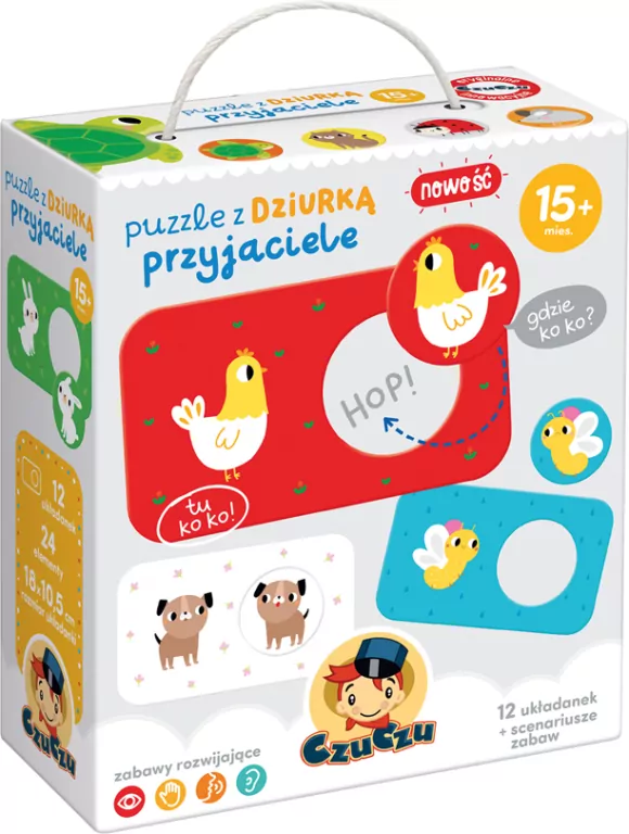 CzuCzu. Puzzle z dziurką. Przyjaciele - tantis.pl