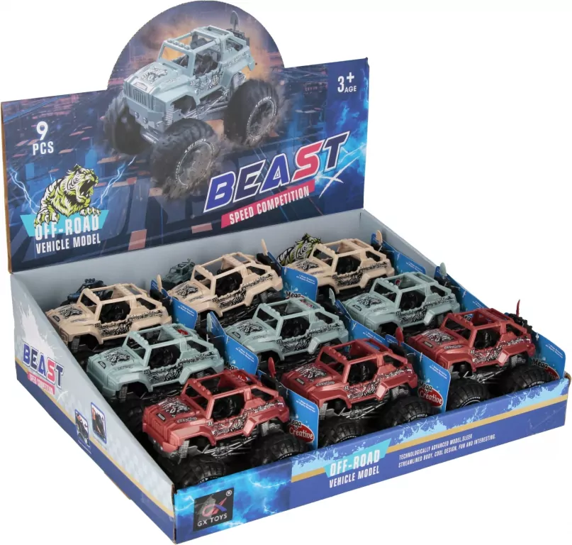 AUTO TEREN P/B 13CM MIX3 MC DISP 9/144 - tantis.pl