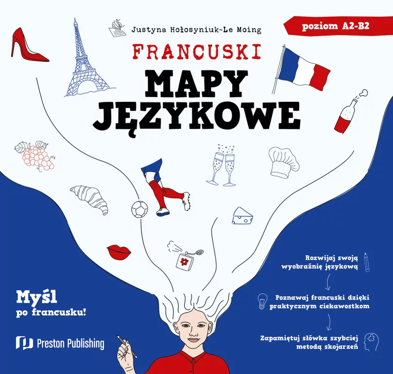 Francuski. Mapy językowe A2-B2 - tantis.pl
