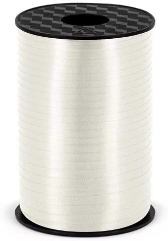 Wstążka plastikowa biała 5mmx225m - tantis.pl