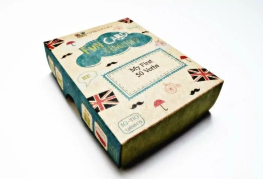 Fun Card English. My First 50 Verbs - tantis.pl